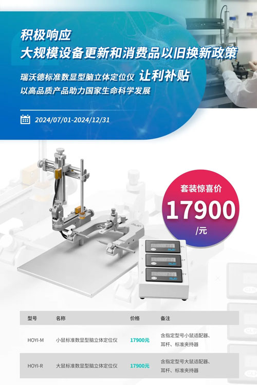 响应国家以旧换新政策，瑞沃德麻醉定位产品让利补贴，惊喜价来袭！